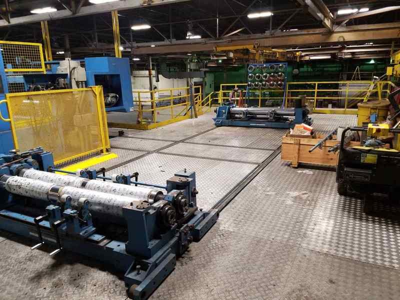 70" x 7" Kampf hi-speed light gage slitting line, 40000 lb. - Image 2