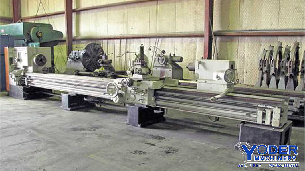 32" x 240" LeBlond #3220NF, engine lathe, 20" SOCS, 4-jaw 15" chuck, 30 HP, coolant, #66972 - Image 2