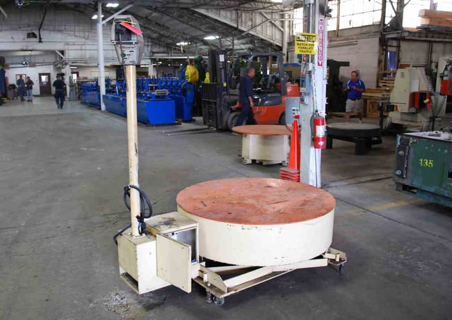 5000 lb. Rotarian #R1240, pallet decoiler speed control, #3698 - Image 3