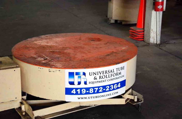5000 lb. Rotarian #R1240, pallet decoiler speed control, #3698 - Image 8