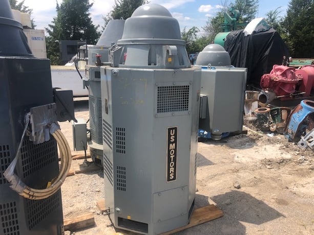 400 HP 710 RPM U.S. Motors, Frame 5012PA, high thrust, weather protected enclosure type 1, 460 Volts (2 - Image 2