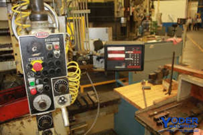 46" Bullard #Dynatrol, vertical turret lathe, 40" under cross rail, built in 4-jaw chuck, automatic lube - Image 6
