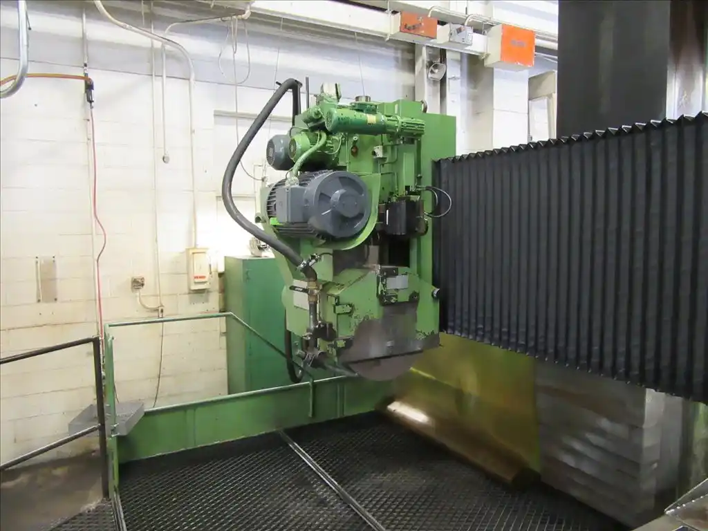 59" x 178" Waldrich Coburg #30-10S, twin column guideway/surface grinder,digital read out,S28694 - Image 4