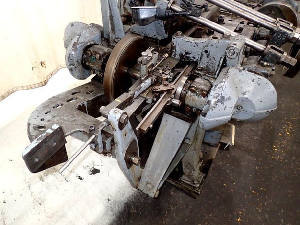 Nilson #S3F, 4-slide, with solid cams, mechanical clutch, 3/16" wire diameter, 2" strip width, 32-130 SPM - Image 4