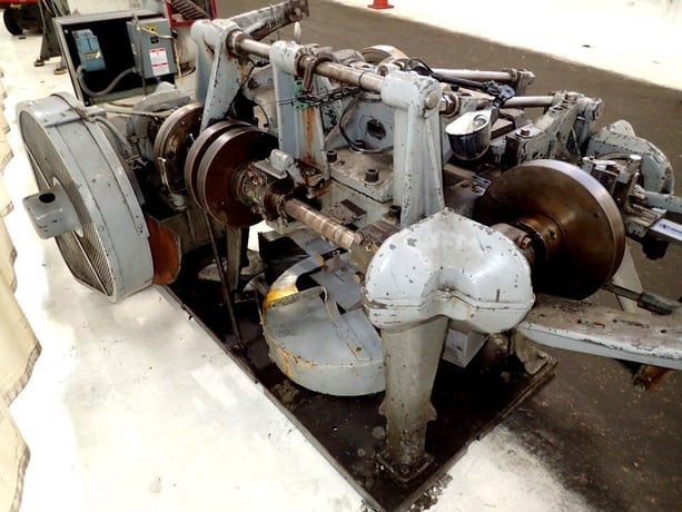 Nilson #S3F, 4-slide, with solid cams, mechanical clutch, 3/16" wire diameter, 2" strip width, 32-130 SPM - Image 5