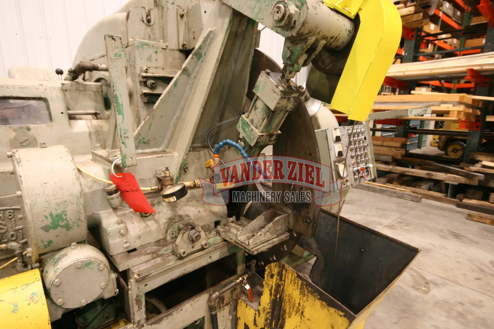 Besly Beloit #DH-6, rotary double disc grinder, 60 HP spindle drive, 30" abrasive outside dimension, #13500 - Image 2