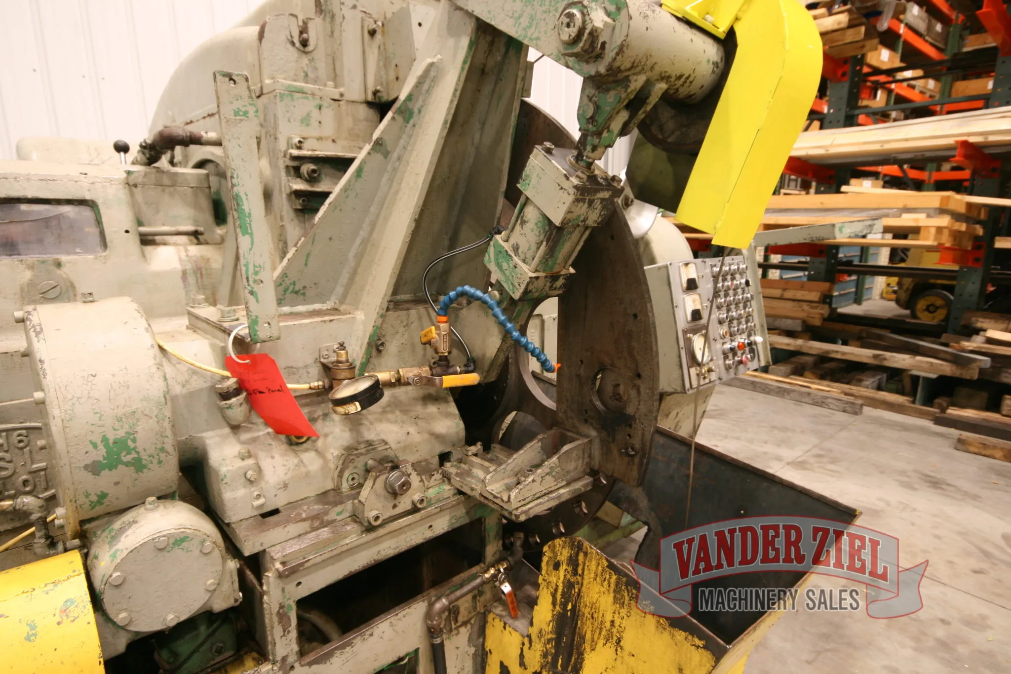 Besly Beloit #DH-6, rotary double disc grinder, 60 HP spindle drive, 30" abrasive outside dimension, #13500 - Image 10
