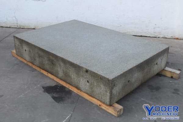 48" x 72" x 10" Granite Surface Combustion plate, grey, #72286 - Image 4