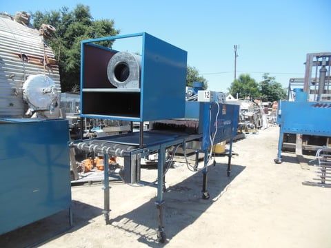 24" width x 168" L HIX Custom #NP-2414, electric belt mug oven, 12.5 KW, 240 V., 3 ph/60 Hz, single zone - Image 2