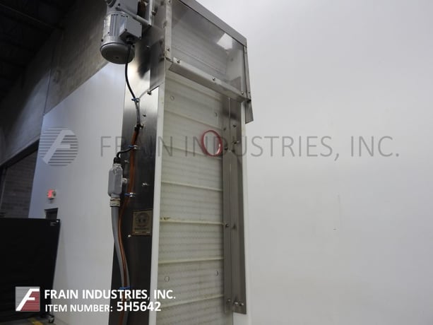 New England #HECS10, automatic, Stainless Steel, waterfall style capacity elevator/feeder & sorter, 50-300 - Image 2