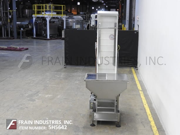 New England #HECS10, automatic, Stainless Steel, waterfall style capacity elevator/feeder & sorter, 50-300 - Image 3