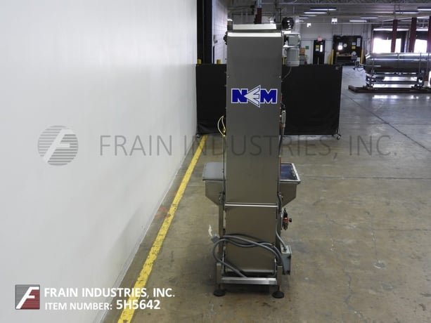 New England #HECS10, automatic, Stainless Steel, waterfall style capacity elevator/feeder & sorter, 50-300 - Image 4