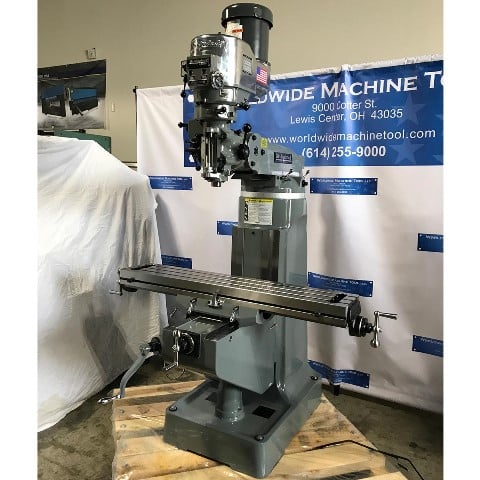 Bridgeport #Series-I, 9" x49" tbl, 3 HP, 36" X, 12" Y, 16" Z, 4200 RPM, R-8, chrome ways, digital read out - Image 7