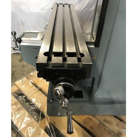 Bridgeport #Series-I, 9" x49" tbl, 3 HP, 36" X, 12" Y, 16" Z, 4200 RPM, R-8, chrome ways, digital read out - Image 9