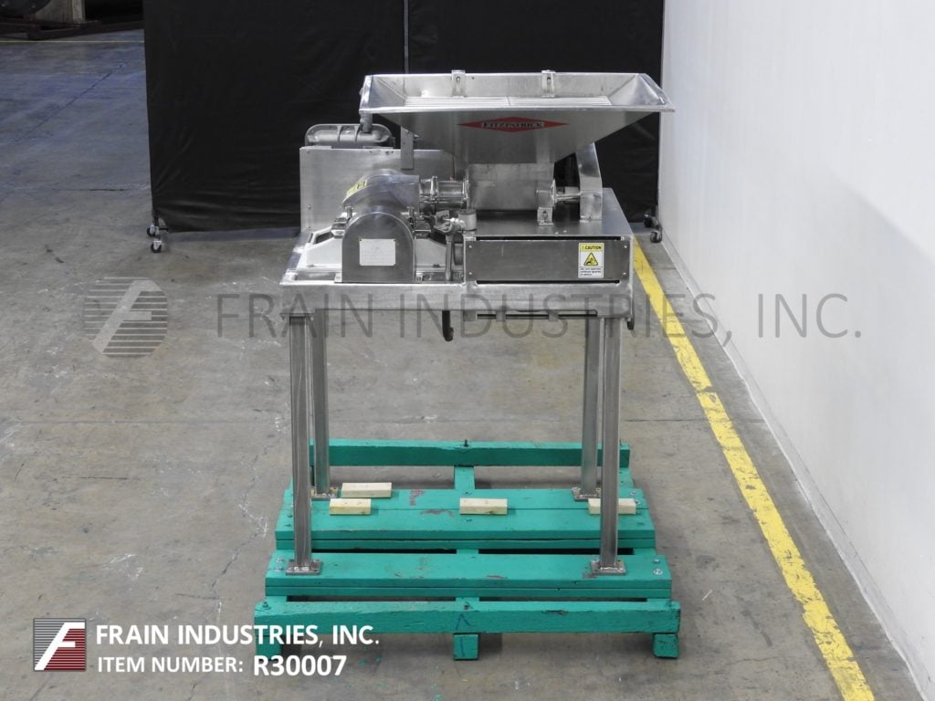 Fitzpatrick #DAS06, variable speed, auger feed, Stainless Steel hammermill with 30" x 40" hopper - Image 4