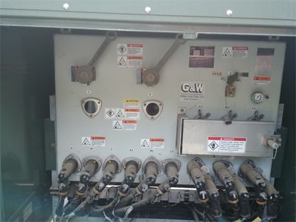 600 Amp, G & W, No. FPRAM33-376F-40PI, 15500 Volts, FUSED, 3-WAY GAS - Image 3