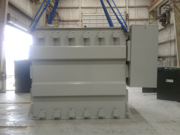 15000/16800/20000/22400 kVA, 34500 Delta Primary, 4160/2402 WYE Secondary, General Electric Substation - Image 5