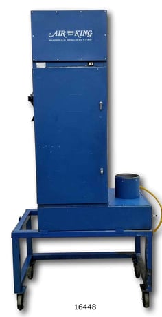 1050 cfm Air King #M-35P Dust collector, #016448 - Image 1