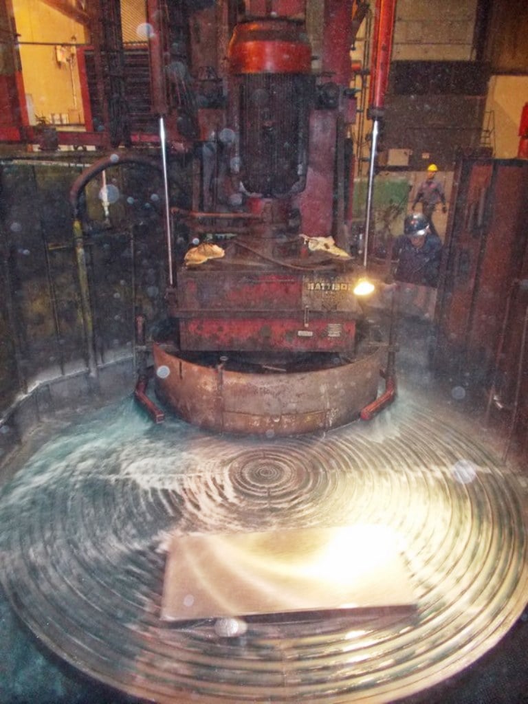Mattison #96-120", geared head vertical spindle rotary surface grinder, 120" magnetic chuck, #SGC-03-06-2013 - Image 3
