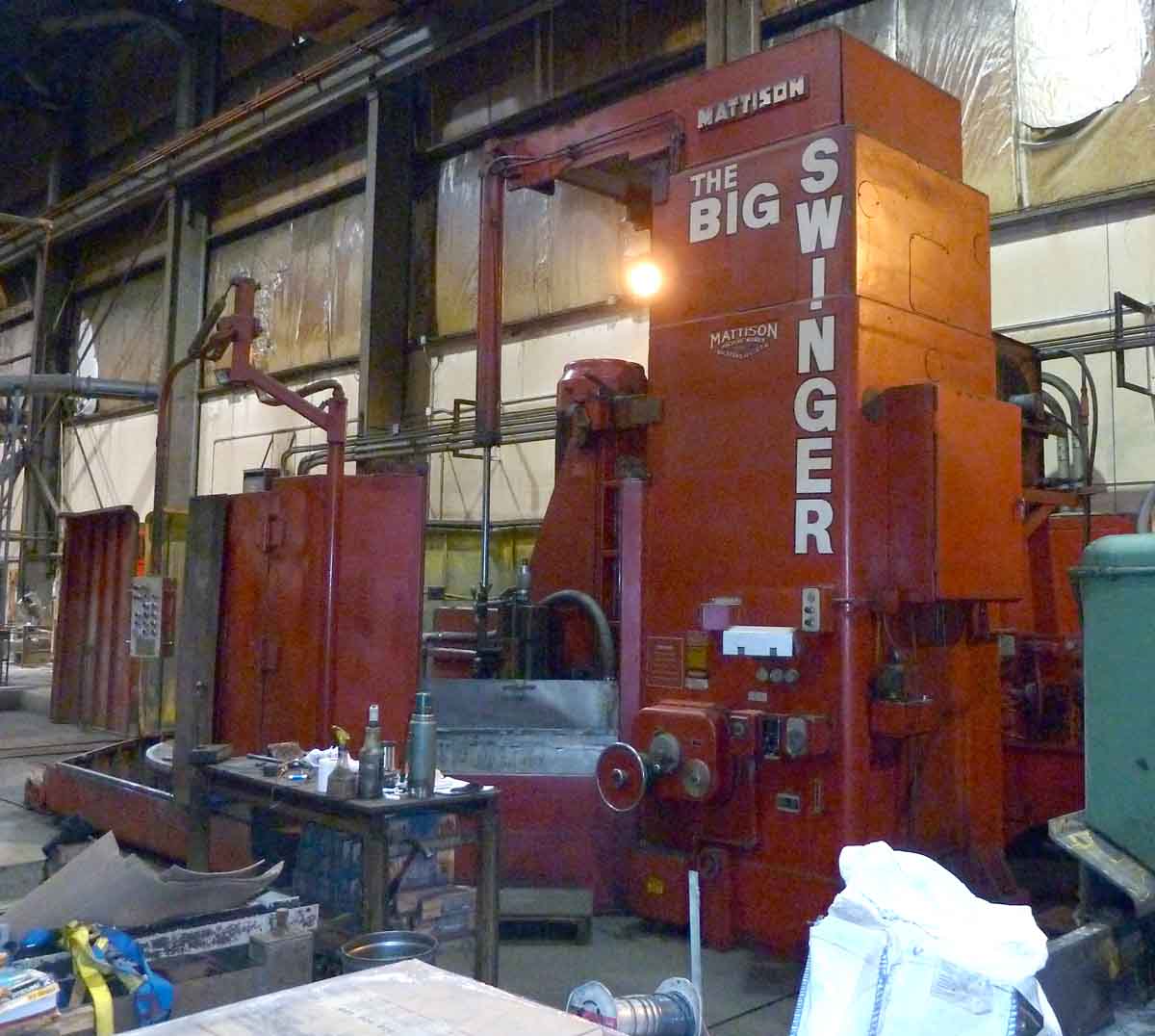 Mattison #96-120", geared head vertical spindle rotary surface grinder, 120" magnetic chuck, #SGC-03-06-2013 - Image 7
