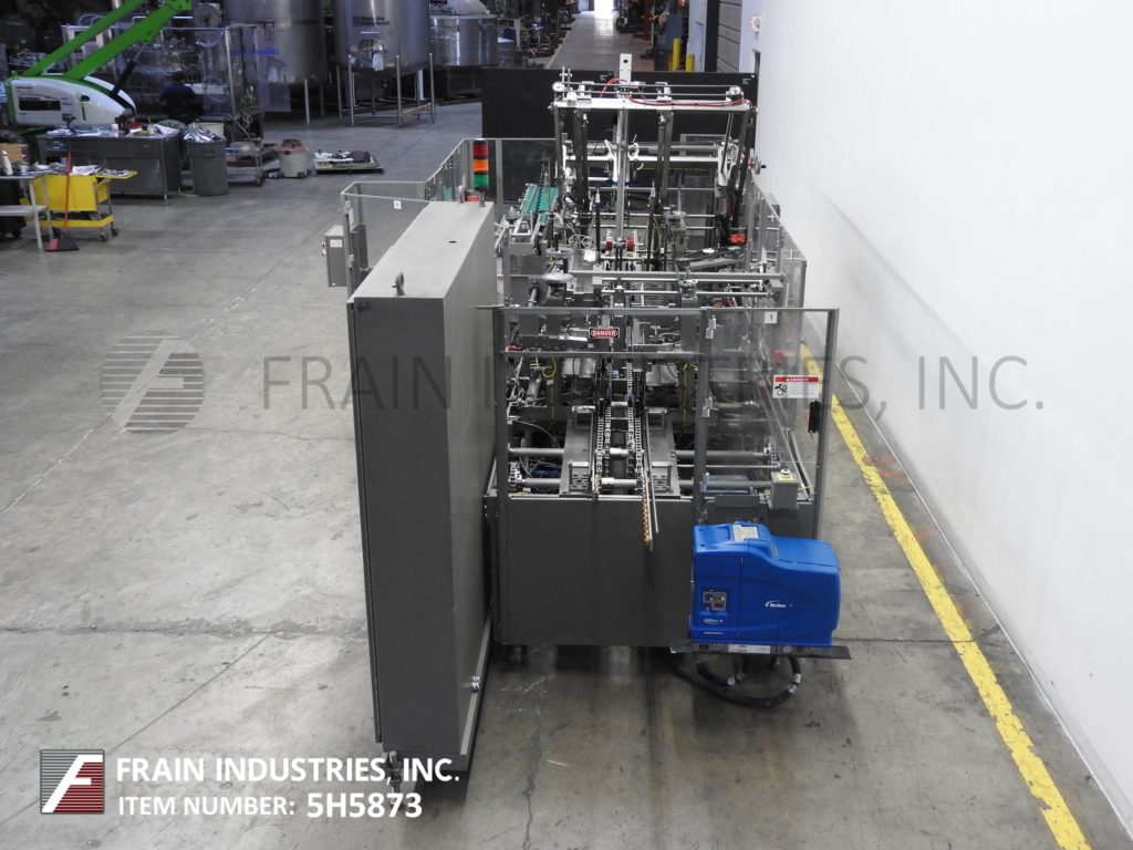 Douglas #Axiom, automatic, knockdown case packer, 5-20 cases or trays per minute, Nordson hot melt glue unit - Image 3