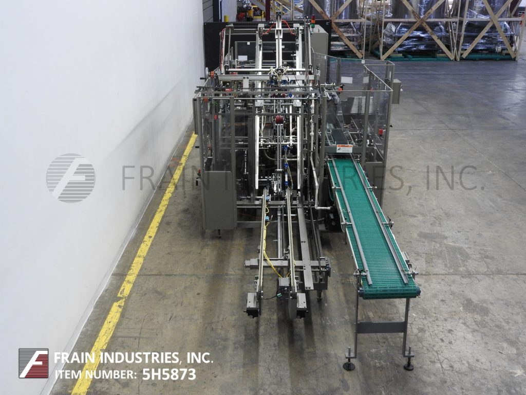 Douglas #Axiom, automatic, knockdown case packer, 5-20 cases or trays per minute, Nordson hot melt glue unit - Image 4