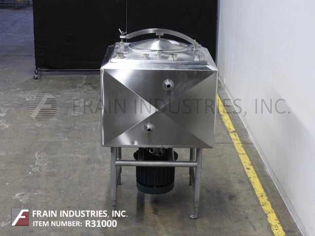 Breddo #LDTW, 200 gallon, Stainless Steel, high shear, side wall jacketed liquefier, square chamber, 44" L x - Image 4