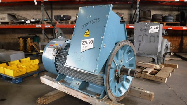 700 HP 1800 RPM ABB, Frame HXR400LH4, TEFC BB, 7200 Volts, New Surplus - Image 2