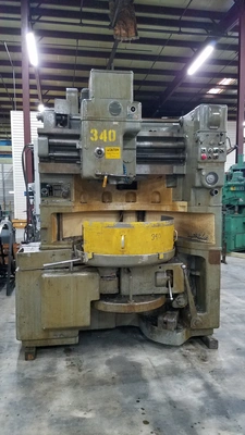 Fellows #36-6, gear shaper, 40" dia, 48" swing, 6" stroke, 3 DP, 17" throated riser, tooling - Image 1