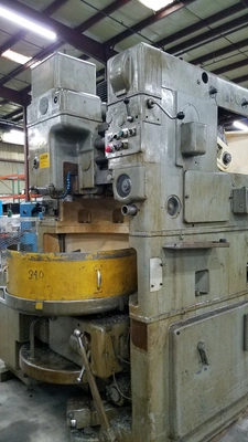 Fellows #36-6, gear shaper, 40" dia, 48" swing, 6" stroke, 3 DP, 17" throated riser, tooling - Image 3