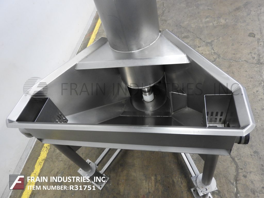 Vanmark #Hydrolift, 304 Stainless Steel, destoner and rinser, 1000-25000 lbs/Hr., 2 function operation, w/31" - Image 2