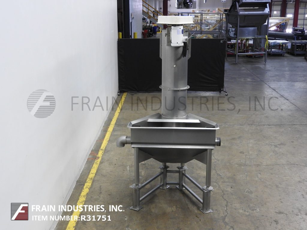 Vanmark #Hydrolift, 304 Stainless Steel, destoner and rinser, 1000-25000 lbs/Hr., 2 function operation, w/31" - Image 4