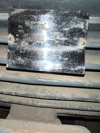 400 HP 360 RPM General Electric, Frame MD-822-AEL, shunt, electrically OK, 230 Volts - Image 1