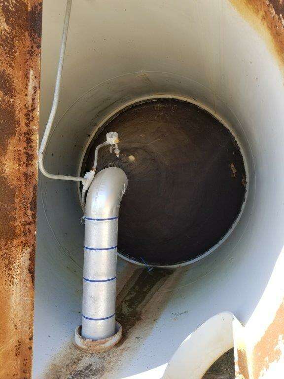 11000 gallon 115 fv/psi, 96" x 333" + 4' cone bottom, vertical, #1272173 - Image 3