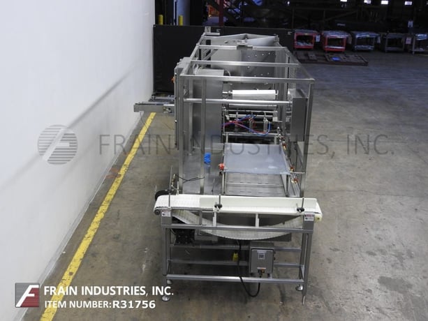 Holmatic #PR-3S, 3 lane, inline, Stainless Steel, cup filler, roll stock film sealer, 30-120 cups/minute - Image 3