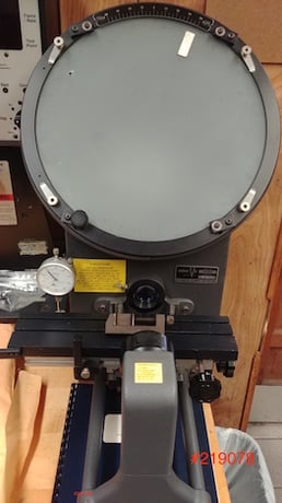 12" MicroVu #500HP comparator, 10x lens - Image 1