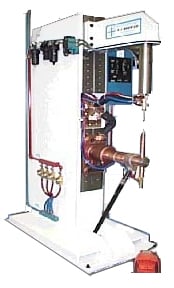T. J. Snow #SLH, horn style slimline spot welder, 18"-36" throat, pnuematic cylinder & ram style available - Image 4