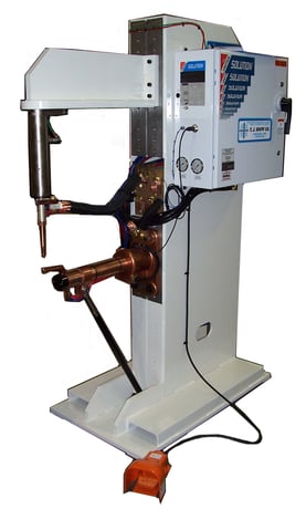 T. J. Snow #SLH, horn style slimline spot welder, 18"-36" throat, pnuematic cylinder & ram style available - Image 5