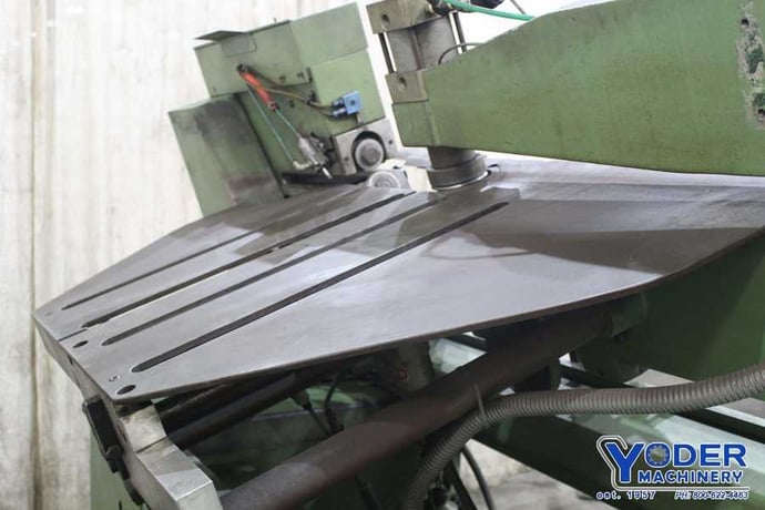 Aryma #KS3/1000, hi production circle & ring shear, 70mm cutter, 3 HP, 1983, #72422 - Image 5
