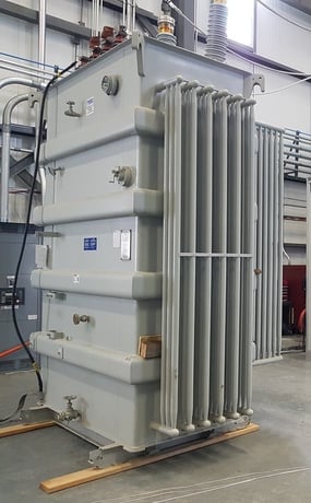2500 KVA 67000 Primary, 480 Secondary, Westinghouse / Westinghouse, substation, ONAN, 1969 - Image 2