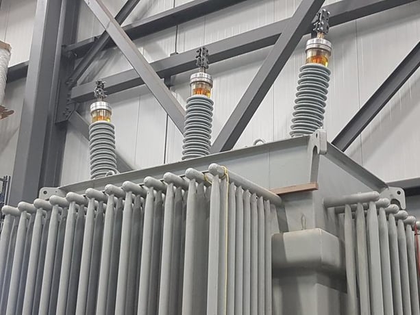 2500 KVA 67000 Primary, 480 Secondary, Westinghouse / Westinghouse, substation, ONAN, 1969 - Image 3