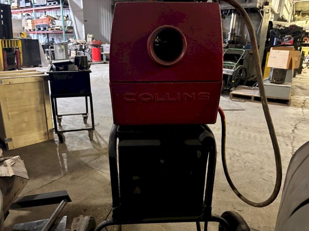 Collins #22A, Thread-O-Matic, portable pipe threading machine, serial #2860a, 1966 - Image 4
