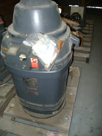 100 HP 1800 RPM U.S. Motors, Frame RV14, Super Efficient vertical motor, 3 phase, 230/460 Volts - Image 1