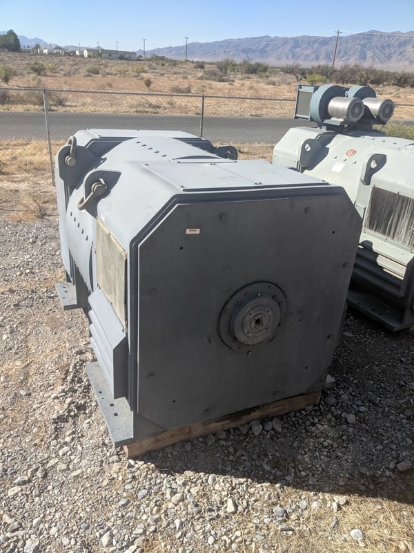 1500 HP 500/580 RPM General Electric, wound shunt, 2370 amps arm, 500VA, 150/300VF (2 available) - Image 3
