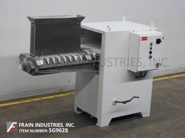 Hosokawa / Bepex / Hutt #FP200AA, automatic, rotary bar roller press, control panel with push button - Image 1
