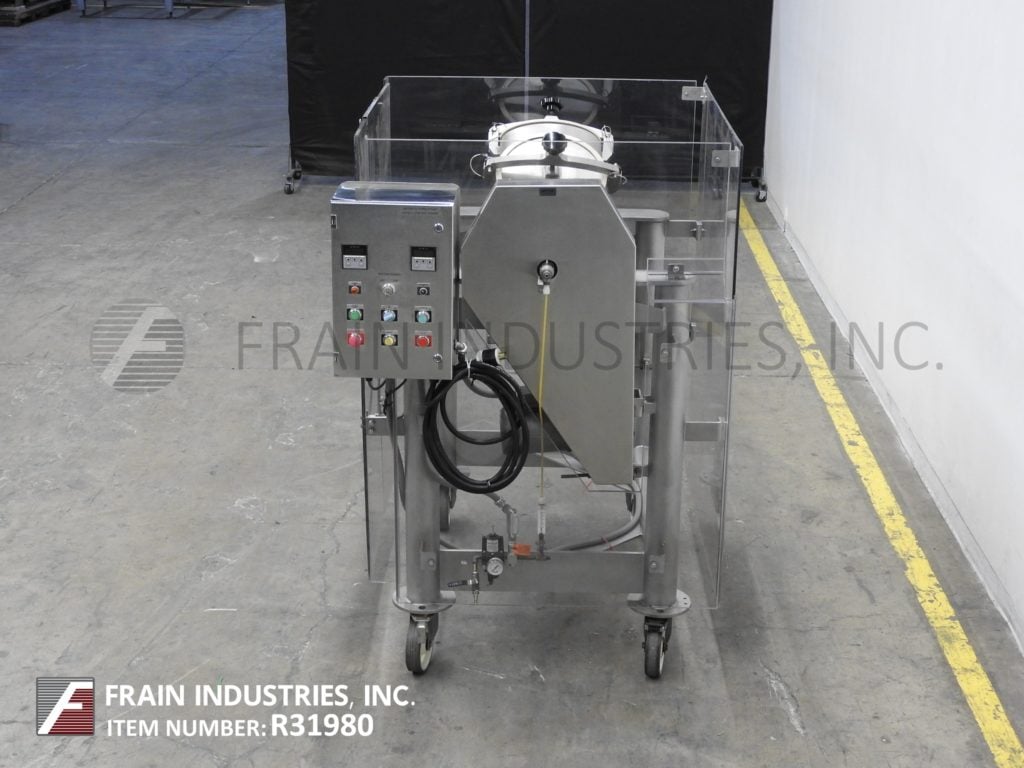 2 cu.ft. Patterson, 316 Stainless Steel twin shell mixer, (2) 12" ID product ports, 6" ID discharge w/36" - Image 3