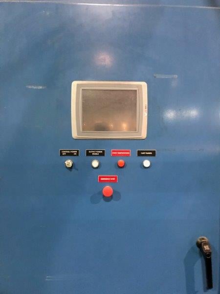 Bending oven, Casso-Solar Corp., 1600°F, 120" x156" heated, 144" x108" glass size - Image 5