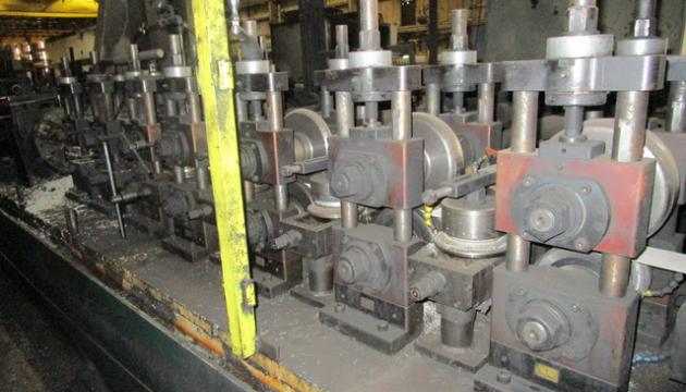 2" x .135" Addison Machine #AM-2250-U / Elva Solid State welder tube mill line, 30-150 FPM, (2) 50 HP DC - Image 2