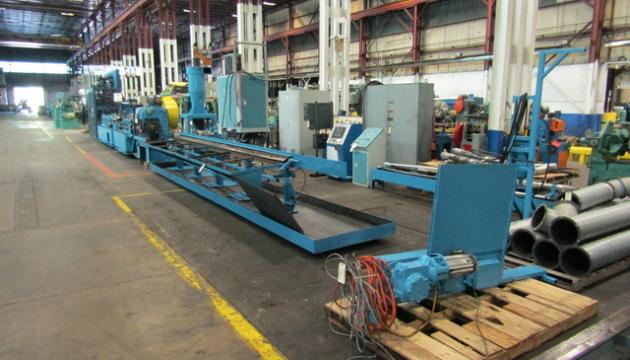 2" x .083" AEF complete tube mill, w/Kent Floop & Alpha cut-off, 2.5" shaft diameter, tooling, universal - Image 1