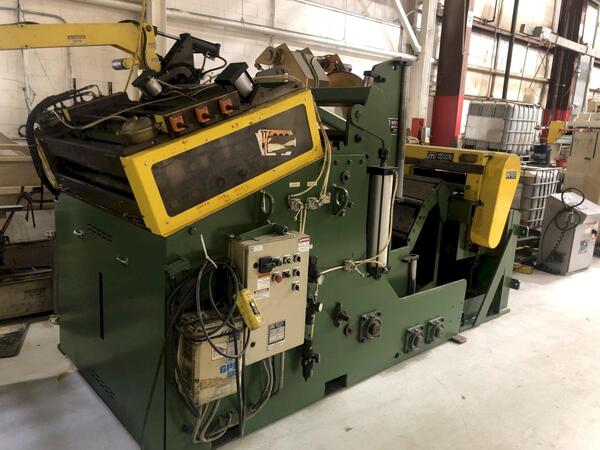 20000 lb. Mecon #200CCS48 / 500F48HD, 48" coil width, .175" coil thickness - Image 1